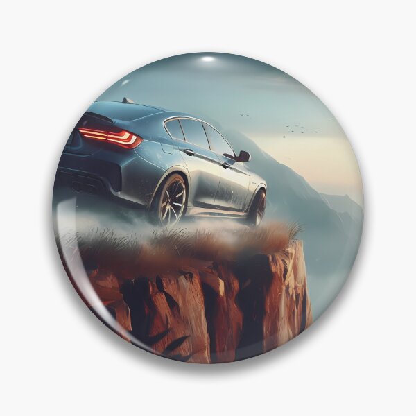 Item preview, Car Driving Along Cliffside designed and sold by ETVdesign.