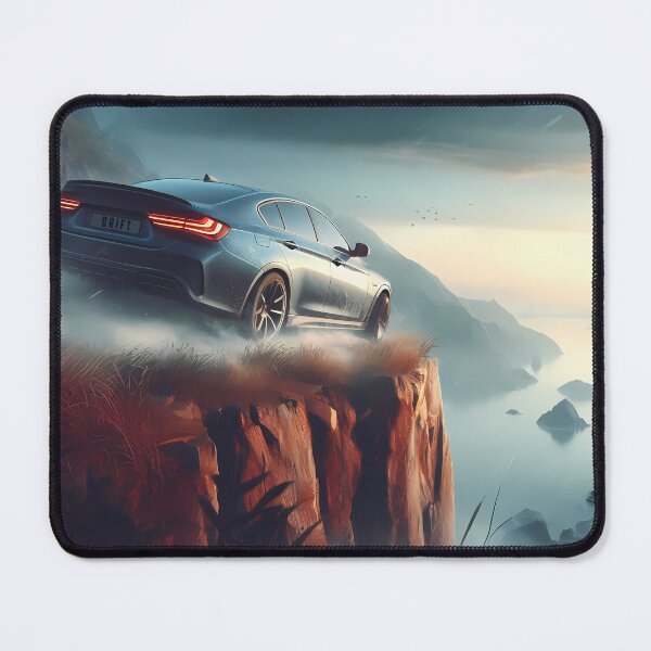 Item preview, Car Driving Along Cliffside designed and sold by ETVdesign.