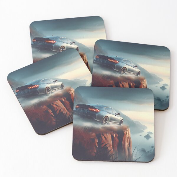 Item preview, Car Driving Along Cliffside designed and sold by ETVdesign.