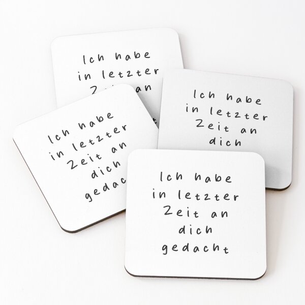 Item preview, Ich habe in letzter Zeit an dich gedacht  | Minimalist Style | Handwritten Font designed and sold by RM-Journey.