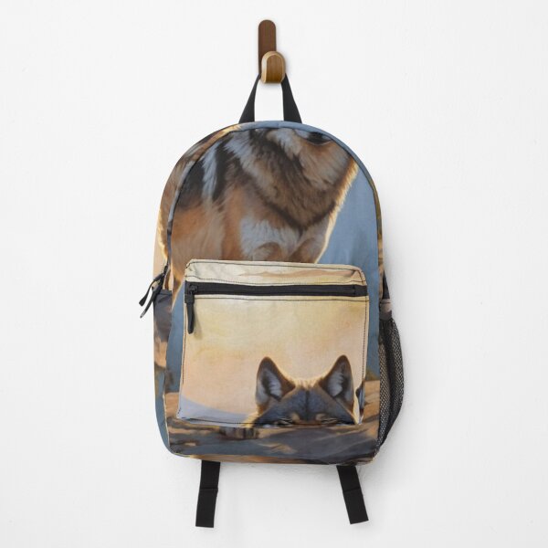 Item preview, Between snow and silence: two huskies on a frosty expedition designed and sold by Wendy West.