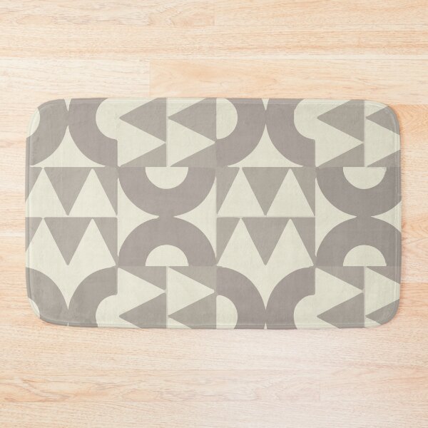Item preview, Neutral Halftone Geometric Pattern XIX designed and sold by Sumaia Sharmin.