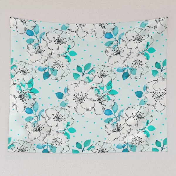 Item preview, Flamenco Fusion Rose & Polka Dots designed and sold by ilonaalyamani.