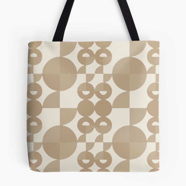 Item preview, Neutral Halftone Geometric Pattern XX designed and sold by Sumaia Sharmin.