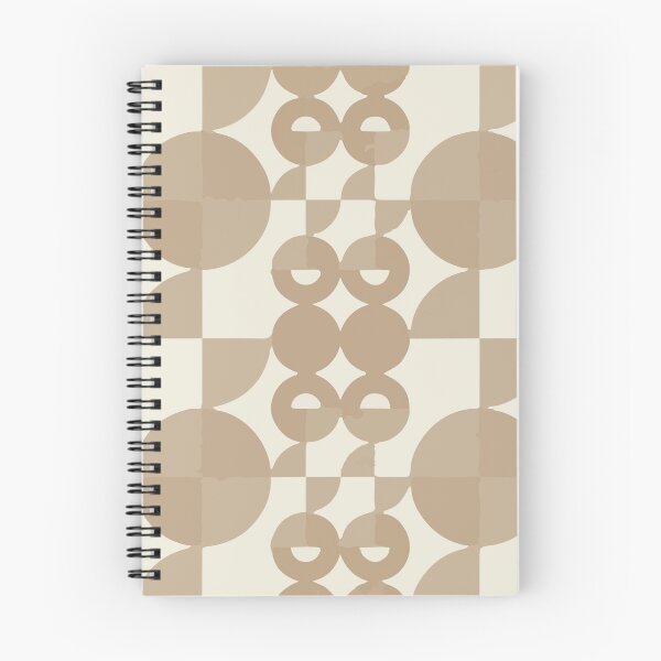 Item preview, Neutral Halftone Geometric Pattern XX designed and sold by Sumaia Sharmin.