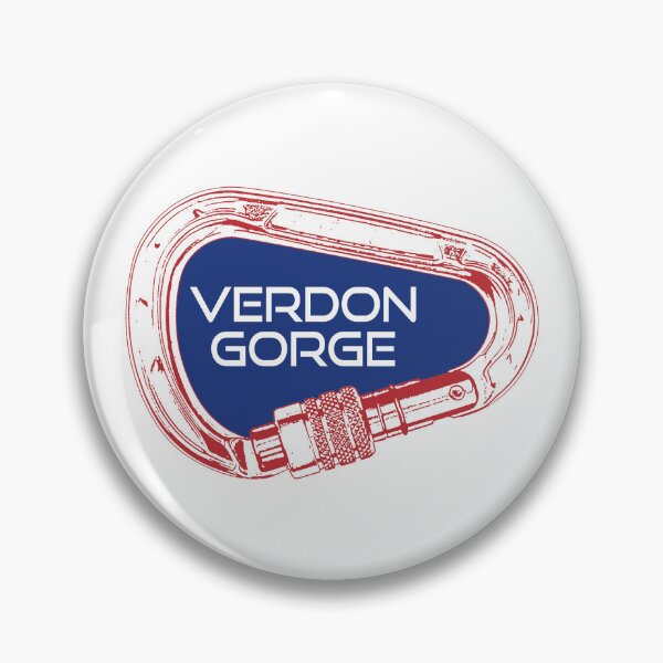 Item preview, Verdon Gorge France Rock Climbing Carabiner designed and sold by Esskay Designs.