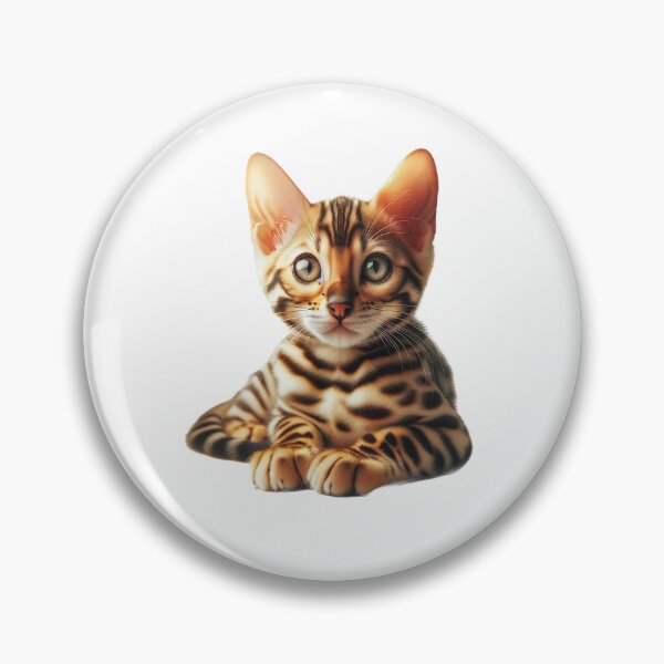 Item preview, Bengal Kitten's Gaze designed and sold by CardsStudio.