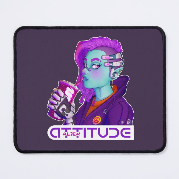 Item preview, Alien Attitude #14 designed and sold by AlienPrideArt.
