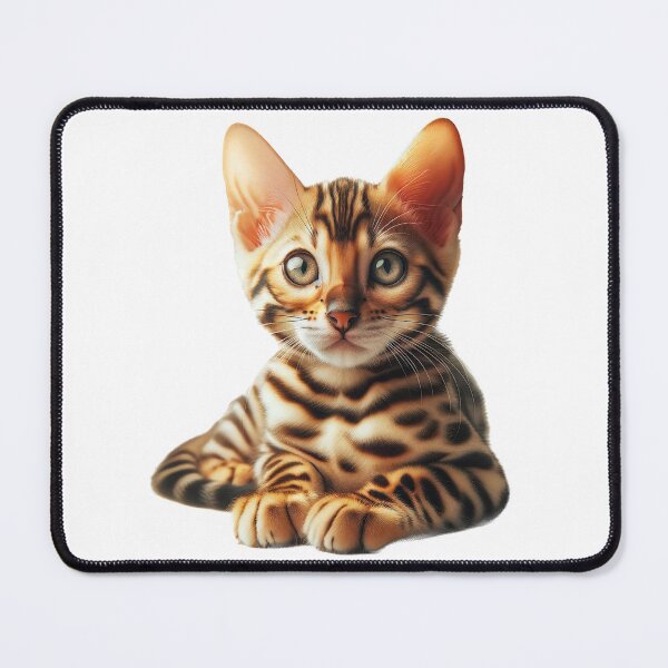 Item preview, Bengal Kitten's Gaze designed and sold by CardsStudio.