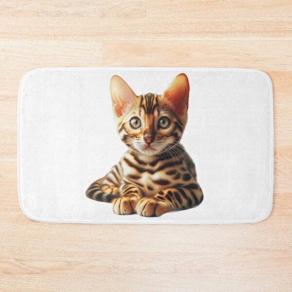 Item preview, Bengal Kitten's Gaze designed and sold by CardsStudio.