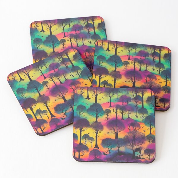 Item preview, Enchanted Night Trees designed and sold by Steph Anne Best.