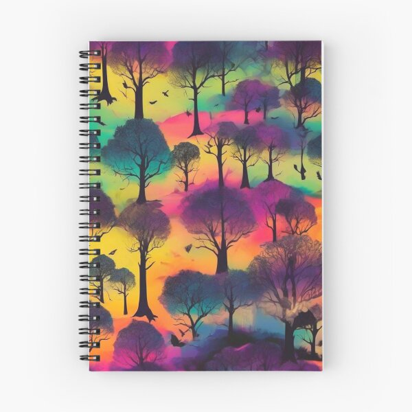Item preview, Enchanted Night Trees designed and sold by Steph Anne Best.