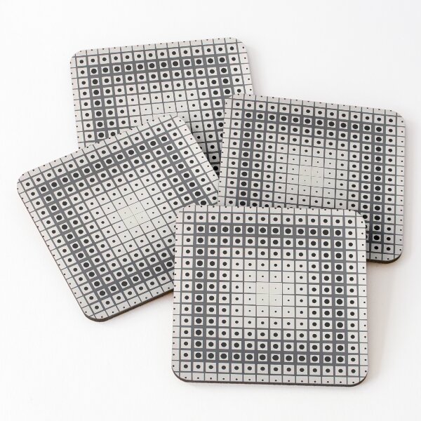 Item preview, Geometric Patterns and Shapes by Julio Le Parc, OP art designed and sold by Bob-Studio.