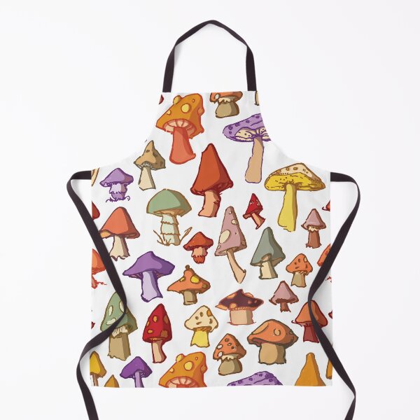 Item preview, Whimsical Illustrated Mushroom Pattern designed and sold by suttonbelyea.
