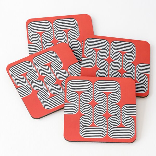 Item preview, Geometric Patterns and Shapes by Julio Le Parc, OP art designed and sold by Bob-Studio.