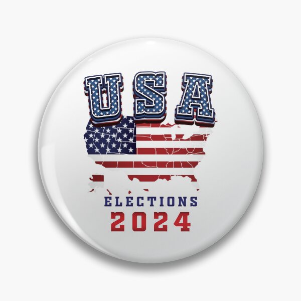 Item preview, USA Flag - 2024 Elections  designed and sold by Whimsical  Thinker.