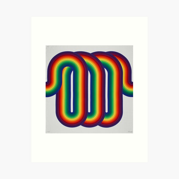 Item preview, Geometric Patterns and Shapes by Julio Le Parc, OP art designed and sold by Bob-Studio.