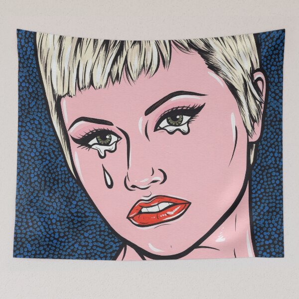 Item preview, Blonde Crying Comic Girl designed and sold by turddemon.