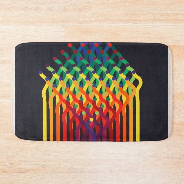 Item preview, Geometric Patterns and Shapes by Julio Le Parc, OP art designed and sold by Bob-Studio.