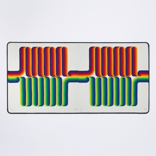 Item preview, Geometric Patterns and Shapes by Julio Le Parc, OP art designed and sold by Bob-Studio.
