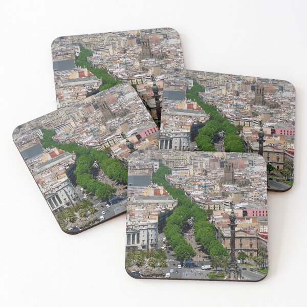 Item preview, Barcelona Las Ramblas Catalonia Spain designed and sold by AndyEvansPhotos.
