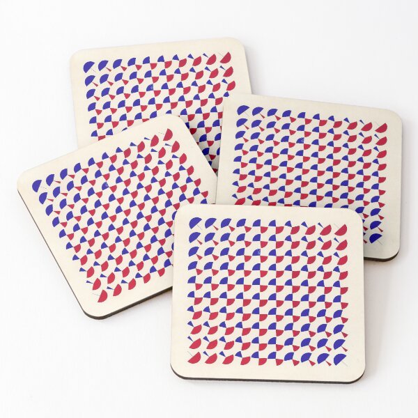 Item preview, Geometric Patterns and Shapes by Julio Le Parc, OP art designed and sold by Bob-Studio.