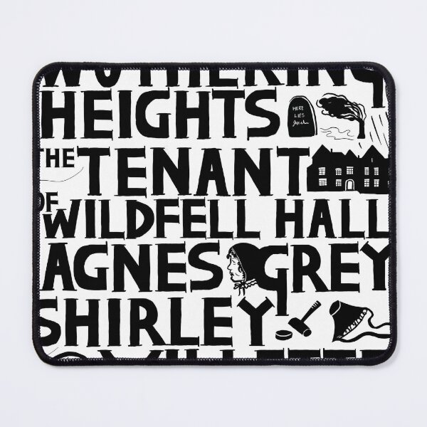 Item preview, The Novels of the Bronte Sisters Typography designed and sold by louweasely.