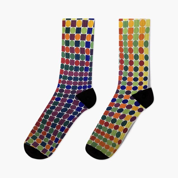 Item preview, Geometric Patterns and Shapes by Julio Le Parc, OP art designed and sold by Bob-Studio.