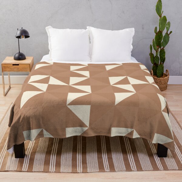Item preview, Retro Geometric Pattern with Triangles IX designed and sold by Sumaia Sharmin.