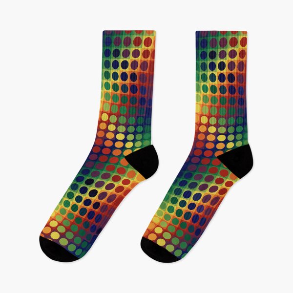 Item preview, Geometric Patterns and Shapes by Julio Le Parc, OP art designed and sold by Bob-Studio.