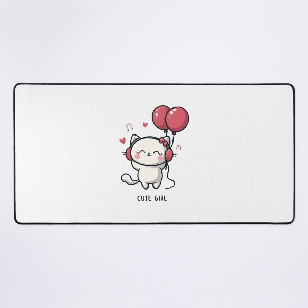 Item preview, Meow Cat Cute Girl designed and sold by SOMI SOMI.