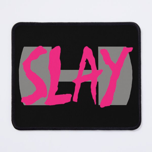 Item preview, Slay Dumbell (pink text) designed and sold by TiffinByLK.