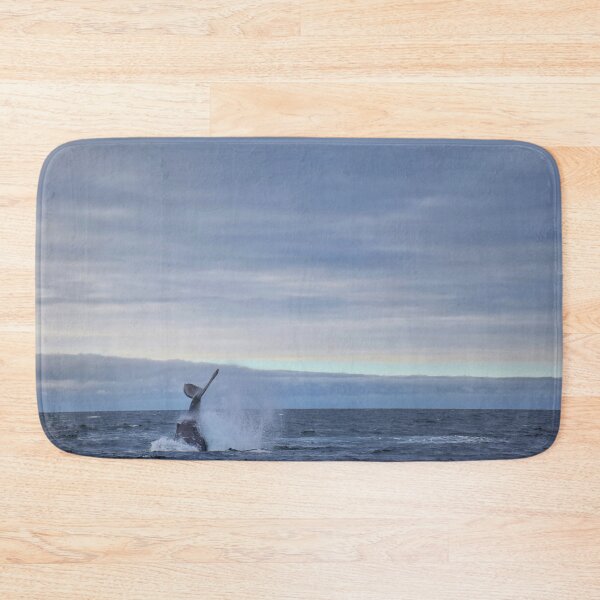 Item preview, Humpback whale splashing with his tale designed and sold by elisainiceland.