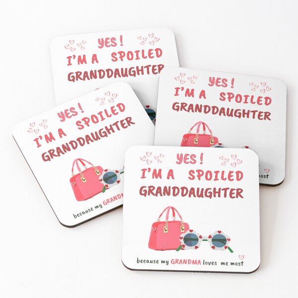 Item preview, Yes! I'm A Spoiled Granddaughter Grandma Loves Me Essential T-shirt designed and sold by MAGness.