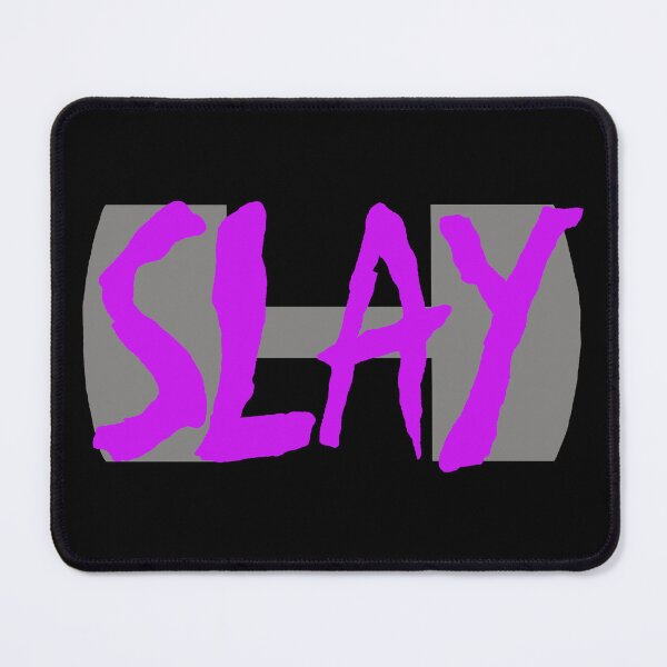 Item preview, Slay Dumbell (purple text) designed and sold by TiffinByLK.