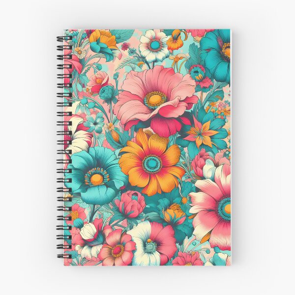 Item preview, Candy color flowers design.  designed and sold by Inkstorm-London.