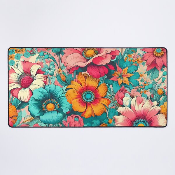 Item preview, Candy color flowers design.  designed and sold by Inkstorm-London.