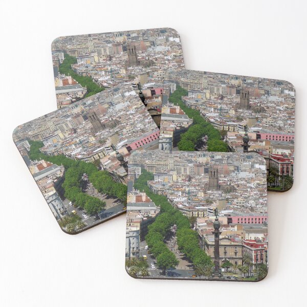 Item preview, Barcelona Las Ramblas Catalonia Spain designed and sold by AndyEvansPhotos.