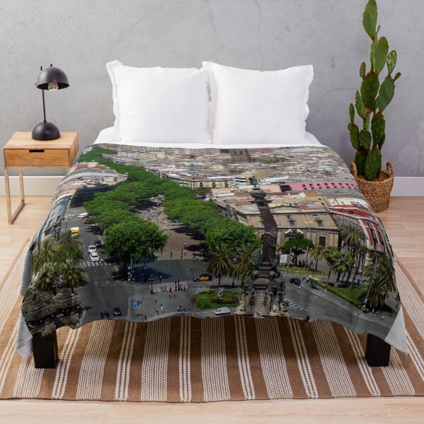 Item preview, Barcelona Las Ramblas Catalonia Spain designed and sold by AndyEvansPhotos.