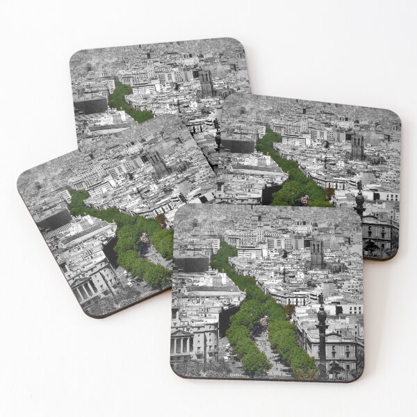 Item preview, Barcelona Las Ramblas Catalonia Spain designed and sold by AndyEvansPhotos.