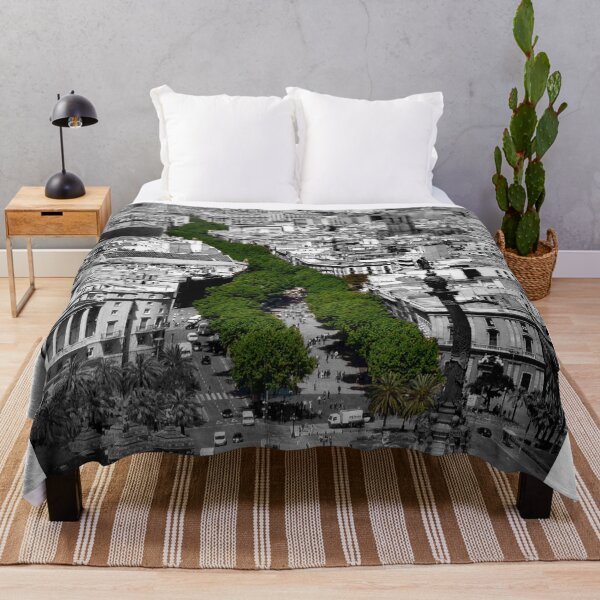 Item preview, Barcelona Las Ramblas Catalonia Spain designed and sold by AndyEvansPhotos.