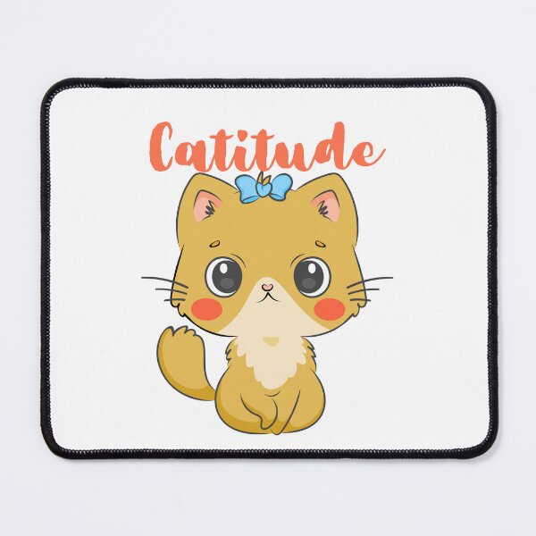 Item preview, Catitude cat, adorable feline,pet lovers,cat mom,cat dad, designed and sold by gulnaz797.