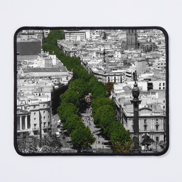 Item preview, Barcelona Las Ramblas Catalonia Spain designed and sold by AndyEvansPhotos.