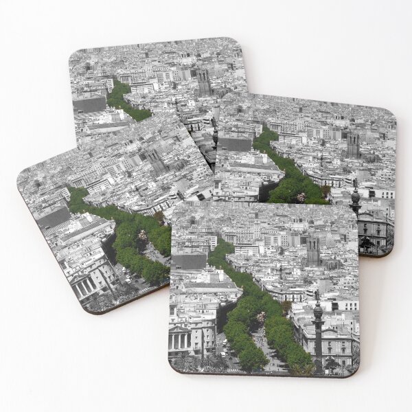 Item preview, Barcelona Las Ramblas Catalonia Spain designed and sold by AndyEvansPhotos.