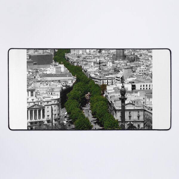 Item preview, Barcelona Las Ramblas Catalonia Spain designed and sold by AndyEvansPhotos.