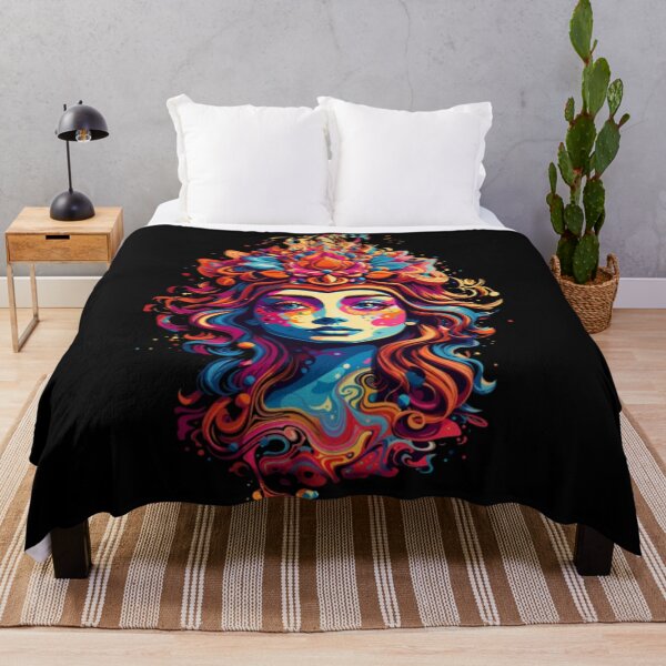 Item preview, Psychedelic Queen designed and sold by Becooldesing.