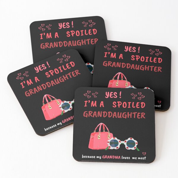 Item preview, Yes! I'm A Spoiled Granddaughter Grandma Loves Me Essential T-shirt designed and sold by MAGness.