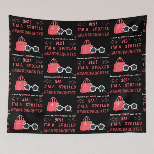 Item preview, Yes! I'm A Spoiled Granddaughter Grandma Loves Me Essential T-shirt designed and sold by MAGness.