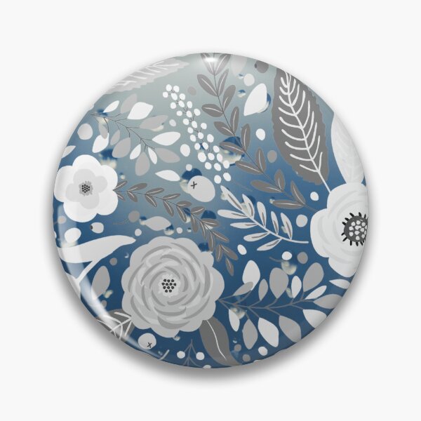Item preview, Hamptons Style Blue and White Decor Fabric Pattern designed and sold by JillyJ05.