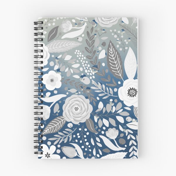 Item preview, Hamptons Style Blue and White Decor Fabric Pattern designed and sold by JillyJ05.